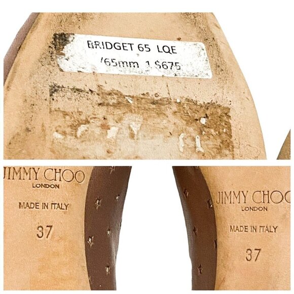 Jimmy Choo Bridget 65 Round Toe Pearlized Pump, Star crystal, 38EU, Dust bag - Picture 8 of 16